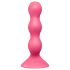 Satisfyer Triple Ball-R - anaalkuulivibraator - roosa