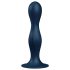 Satisfyer Double Ball-R - kaalutud dildo (sinine)