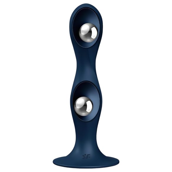 Satisfyer Double Ball-R - tupekuulid - kaalutud - sinine