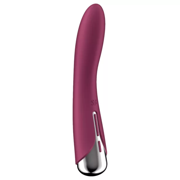 Satisfyer Spinning Vibe 1 - pöörleva otsaga G-punkti vibraator (punane)