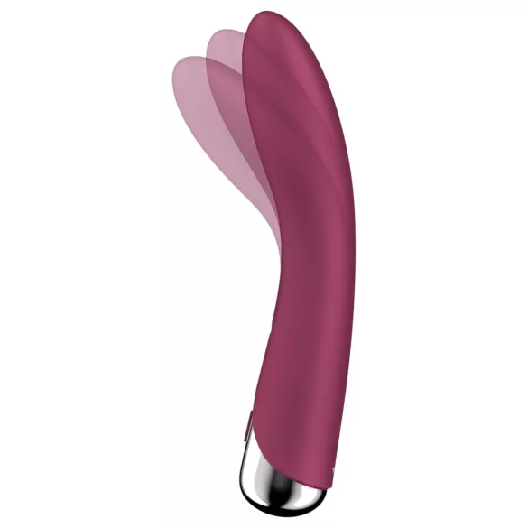 Satisfyer Spinning Vibe 1 - pöörleva otsaga G-punkti vibraator (punane)