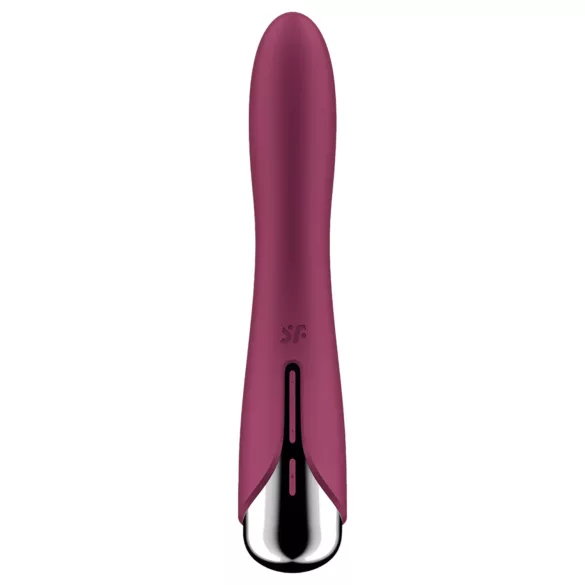 Satisfyer Spinning Vibe 1 - pöörleva otsaga G-punkti vibraator (punane)