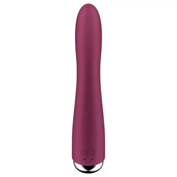 Satisfyer Spinning Vibe 1 - pöörleva otsaga G-punkti vibraator (punane)