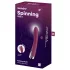 Satisfyer Spinning Vibe 1 - pöörleva otsaga G-punkti vibraator (punane)