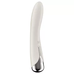   Satisfyer Spinning Vibe 1 - G-punkti vibraator pöörleva peaga - beež