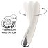 Satisfyer Spinning Vibe 1 - G-punkti vibraator pöörleva peaga - beež