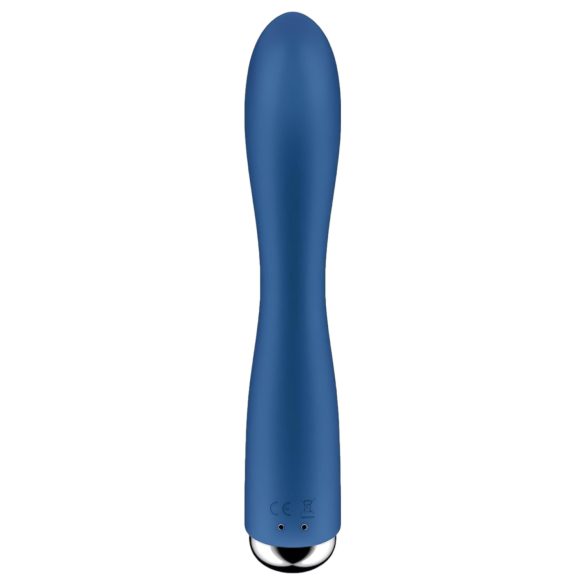Satisfyer Spinning Rabbit 1 - pöörleva kliitorivarrega vibraator - sinine