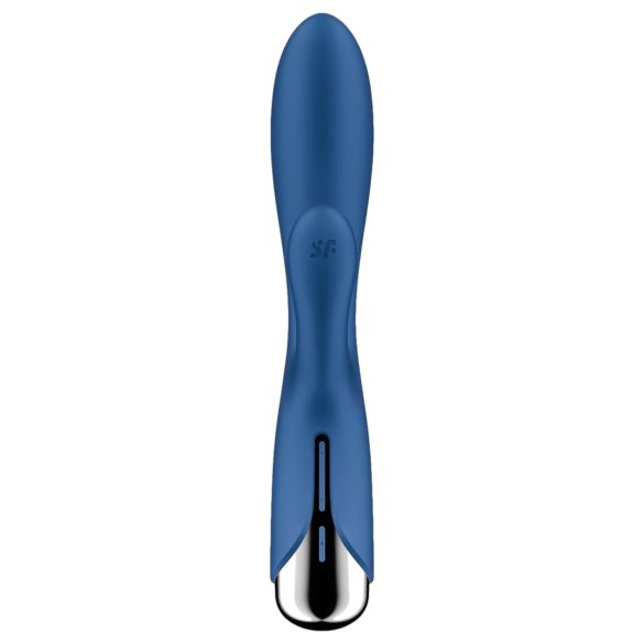 Satisfyer Spinning Rabbit 1 - pöörleva kliitorivarrega vibraator - sinine
