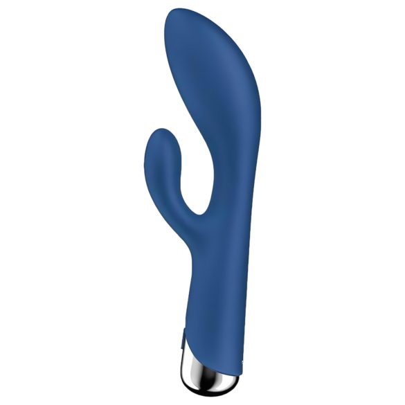 Satisfyer Spinning Rabbit 1 - pöörleva kliitorivarrega vibraator - sinine