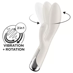   Satisfyer Spinning Rabbit 1 - pöörleva kliitoristimulaatoriga jänkuvibraator