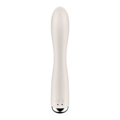   Satisfyer Spinning Rabbit 1 - rotating vibrator with spinning lever (beige)