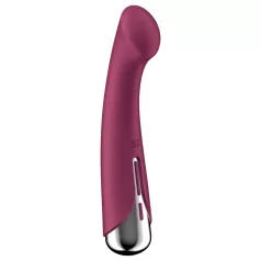   Satisfyer Spinning G-Spot 1 - G-punkti vibraator pöörleva otsaga - punane