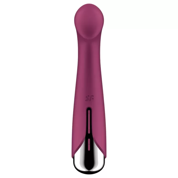 Satisfyer Spinning G-Spot 1 - G-punkti vibraator pöörleva otsaga - punane
