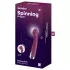 Satisfyer Spinning G-Spot 1 - G-punkti vibraator pöörleva otsaga - punane