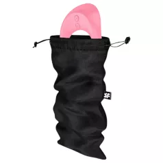   Satisfyer Treasure Bag - diskreetne hoiukott - keskmine (must)