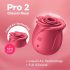 Satisfyer Pro 2 Roos - Õhulainete kliitorierutus (punane)