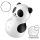 Satisfyer Pocket Panda - Õhkstimulaator naistele (must)
