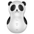 Satisfyer Pocket Panda - Õhkstimulaator naistele (must)