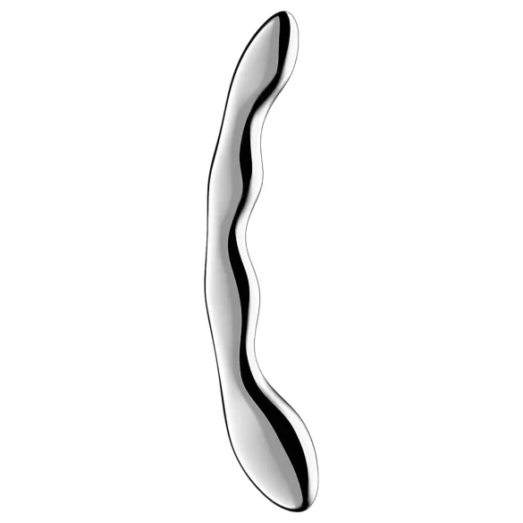 Satisfyer Cosmic Crest 2 - terasest dildo - laineline - hõbedane