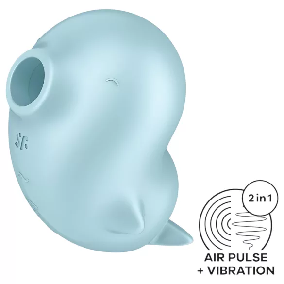 Satisfyer Sassy Seal - õhulainega kliimaksistimulaator - türkiis
