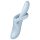 Satisfyer Heat Flex 4 - soojendava kliitorivarsaga vibraator (hõbedane)