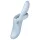 Satisfyer Heat Flex 4 - soojenev kliitorivibraator käeosaga - hõbedane