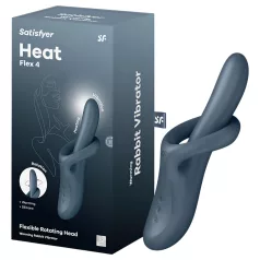   Satisfyer Heat Flex 4 - soojendusega kliitorivarrega vibraator (hall)