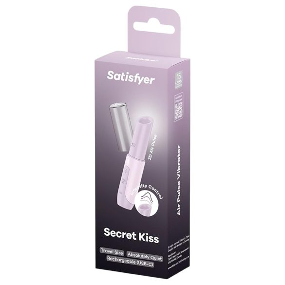Satisfyer Secret Kiss - kliitoristimulaator õhuimpulsiga - roosa