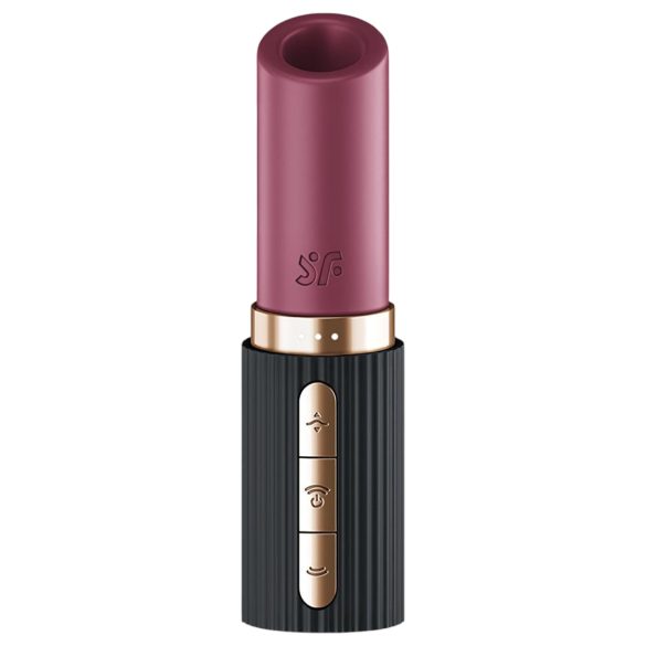 Satisfyer Pro 2 Kiss - õhulainete huulepulkvibraator (must)