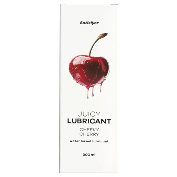 Satisfyer - maitsestatud libesti - kirsimaitseline - 300ml