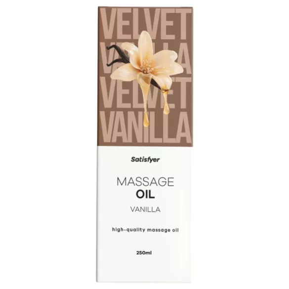 Satisfyer - massaažiõli - vanilje - 250ml