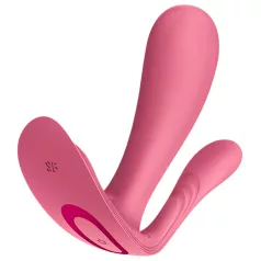   Satisfyer Top Secret+ - kantav G-punkti ja anaalvibraator (roosa)