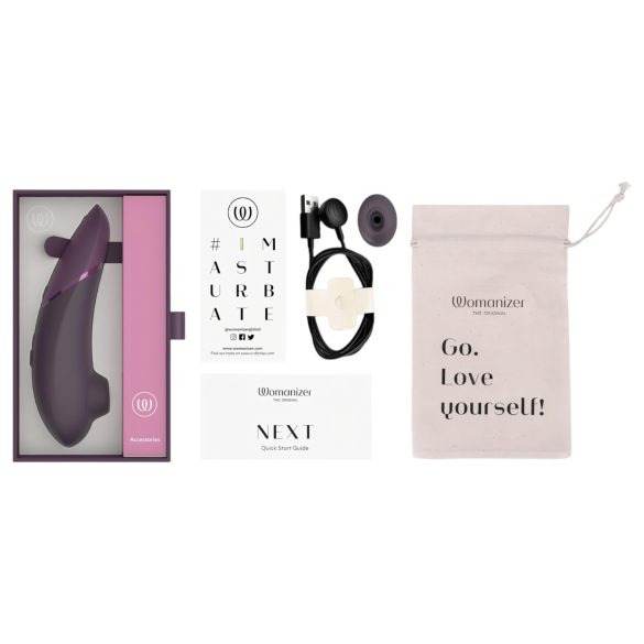 Womanizer Next - aku kliimaksimassaaž õhulainega - lilla