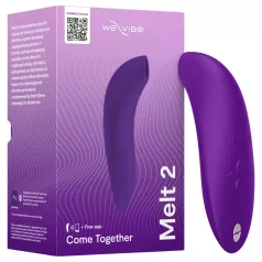   We-Vibe Melt 2 - rakendusega juhitav õhulainetega kliitoristimulaator (lilla)