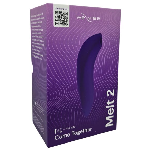 We-Vibe Melt 2 - nutikas õhupulssiga kliitorivibraator (lilla)