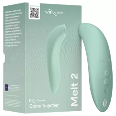   We-Vibe Melt 2 - äpiga juhitav õhulainetega kliitoristimulaator (türkiissinise värvi)