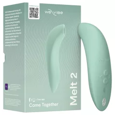   We-Vibe Melt 2 - äpiga juhitav õhulainetega kliitoristimulaator (türkiissinise värvi)