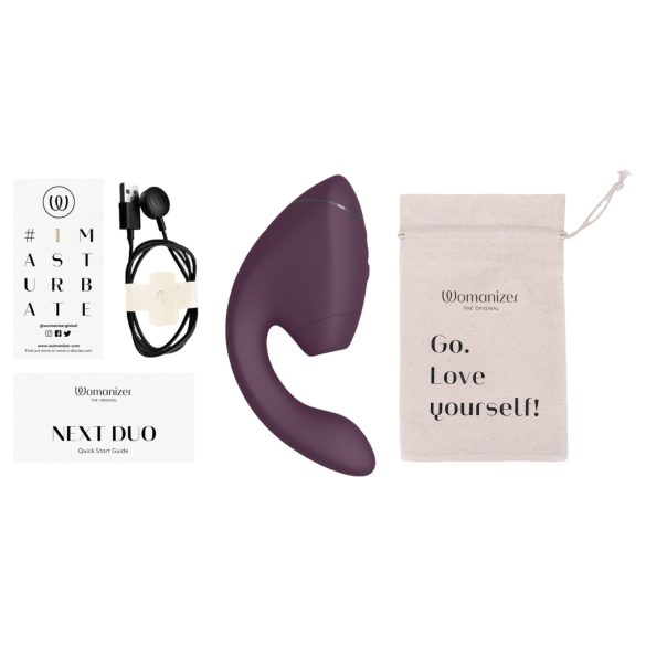 Womanizer Next Duo - 2in1 G-punkti vibraator (lilla)