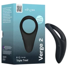   We‑Vibe Verge 2 - rakendusega juhitav vibratsioonirõngas meestele (must)