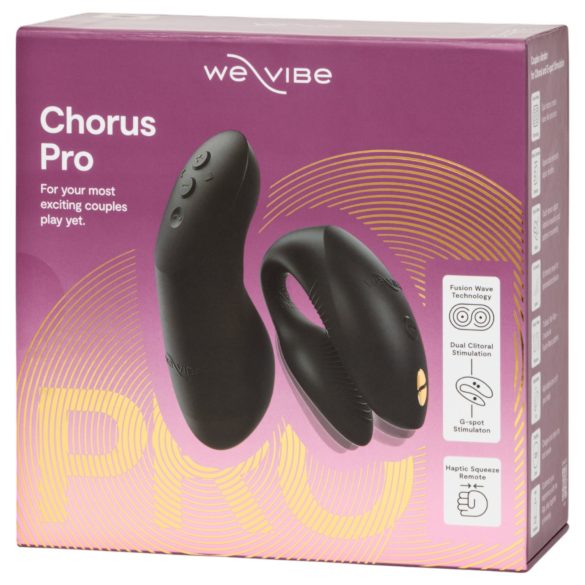 We-Vibe Chorus Pro - nutikas kaugjuhitav paarivibraator (must)
