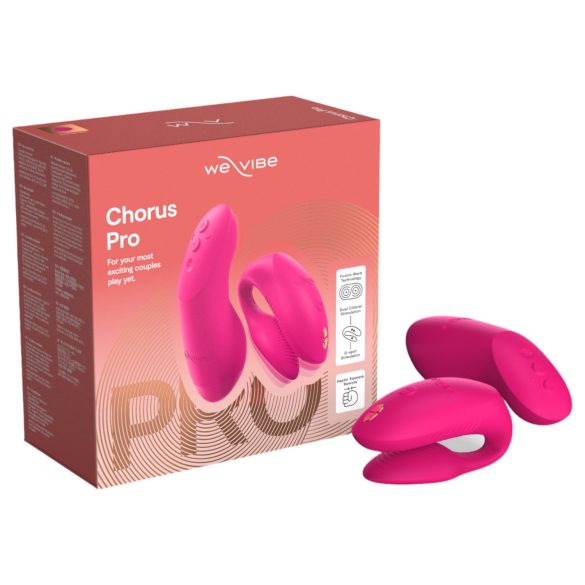 We-Vibe Chorus Pro - nutikas kaugjuhtimispuldi paarvibraator (roosa)
