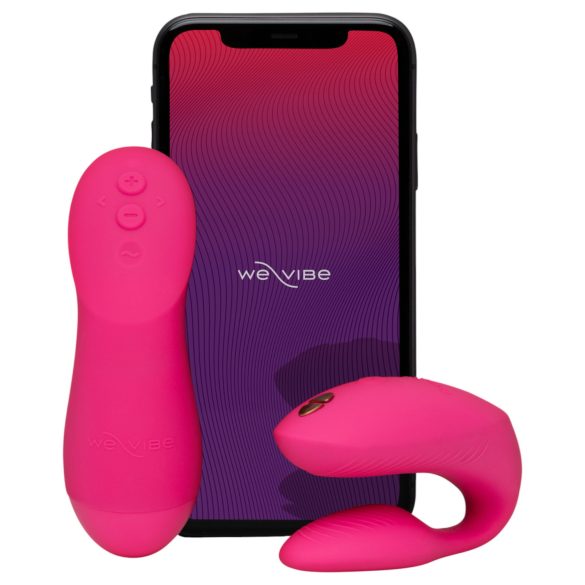 We-Vibe Chorus Pro - nutikas kaugjuhtimispuldi paarvibraator (roosa)