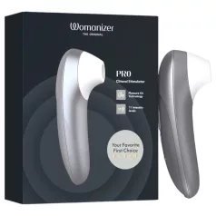 Womanizer Pro - õhulainetega kliitormassaažija (hall)