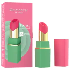   Womanizer Beauty - huulepulga kujuline õhulainetega kliitoristimulaator (roheline)