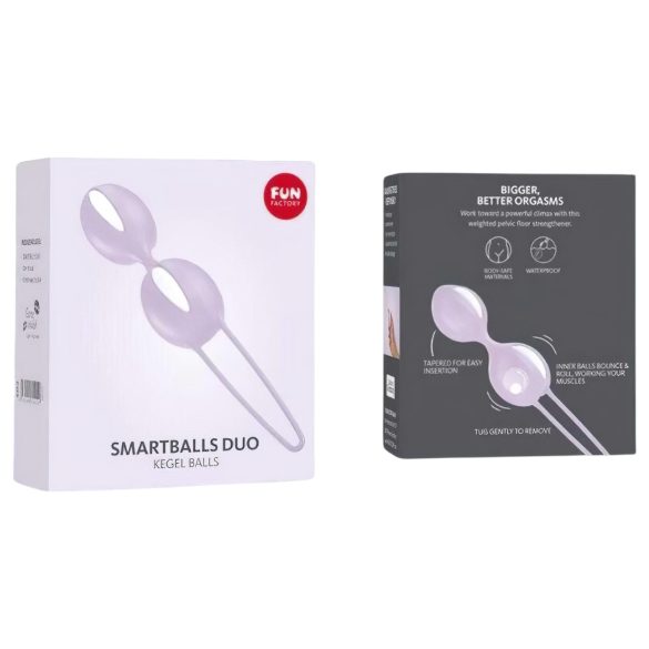 Fun Factory Smartballs Duo - geishakuulid sisemise kuuliga (lilla)