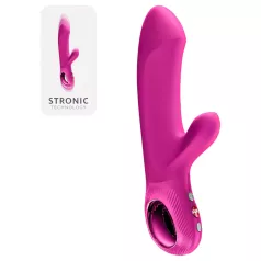   Fun Factory Bi Stronic Embrace - tõukav kliitorivarrega vibraator (roosa)