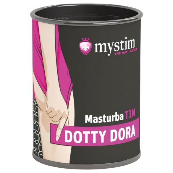 Mystim - masturbaator Dotty Dora - täpiline, valge