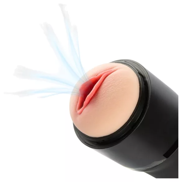 OTOUCH Airturn 4 - imemise ja vibratsiooniga automaatne masturbator (must)