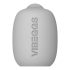 VIBEGGS Candy Curves - vibratsioonimuna masturbaator (valge)
