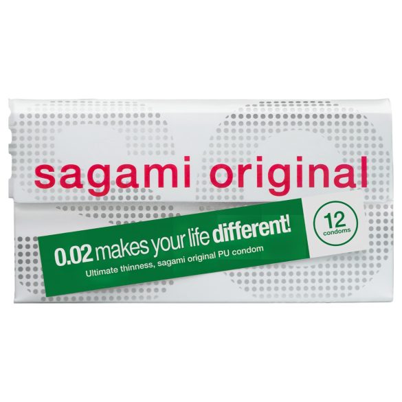 Sagami Original 0,02 - kondoom - 55mm (12tk)